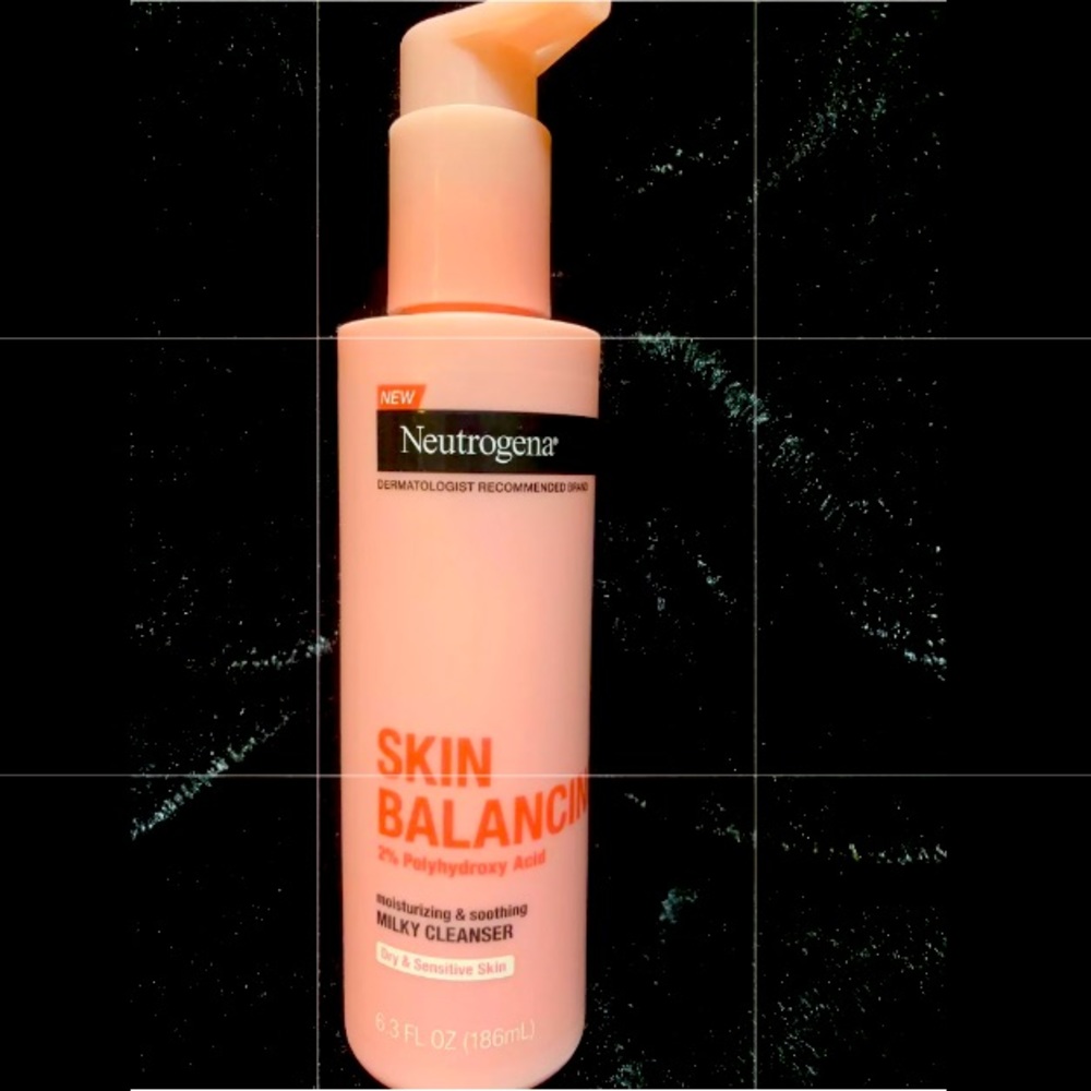 New Neutrogena Skin balancing milky cleanser